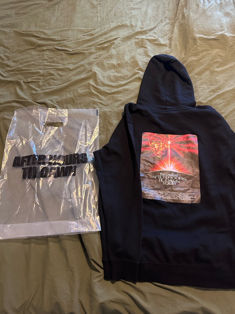 After Hours Til Dawn The Weekend stadium tour hoodie sweatshirt Large